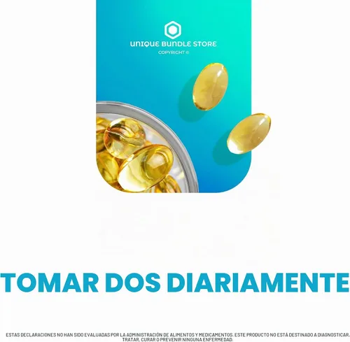 Vista 3 de Omega 3 Mini 1000 mg de aceite de pescado – 120 cápsulas blandas, aceite de pescado con sabor a limón Omega 3 suplementos con EPA DHA, suplemento