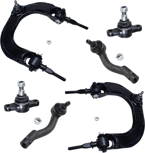 Vista 122 de Detroit Axle - Kit de brazos de control delantero para Chevy Silverado 1500 GMC Sierra 1500 GMC Sierra 1500 Avalanche Yukon Tahoe Escalade ESV EXT