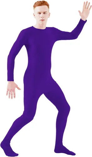Vista 3 de Disfraz Body enterizo de una sola pieza de Lycra y Spandex para adulto