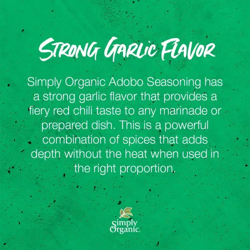 Vista 4 de Simply Organic Adobo Seasoning, certificado orgánico, sin OMG, 4.41 onzas, paquete de 6