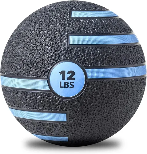 Vista 7 de JFIT Dual Texture Medicine Ball – Weighted Exercise Ball for Strength, Core & Functional Fitness Training