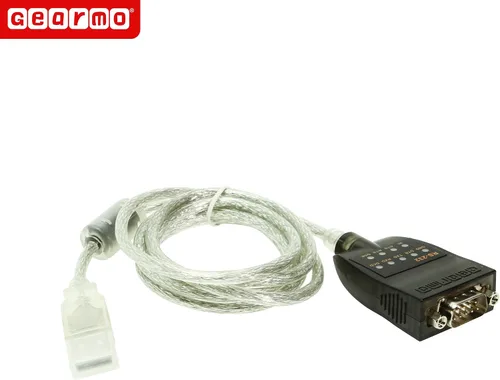 Vista 8 de Gearmo Adaptador USB a serie compatible con Windows 11, cable de 5 pies, indicadores LED, chipset FTDI, compatible con Windows 11/10/8/7 - MacOS
