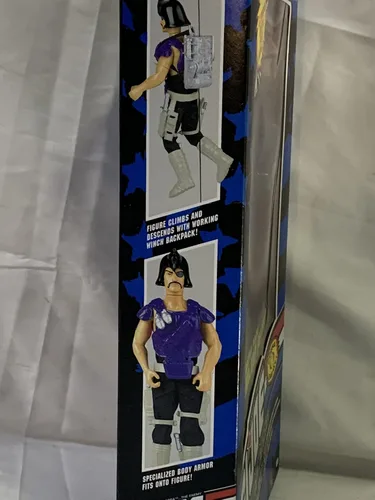 Vista 4 de Figura de acción GI Joe Hall of Fame Cobra MAJOR BLUDD de 12 pulgadas (1993 Hasbro)