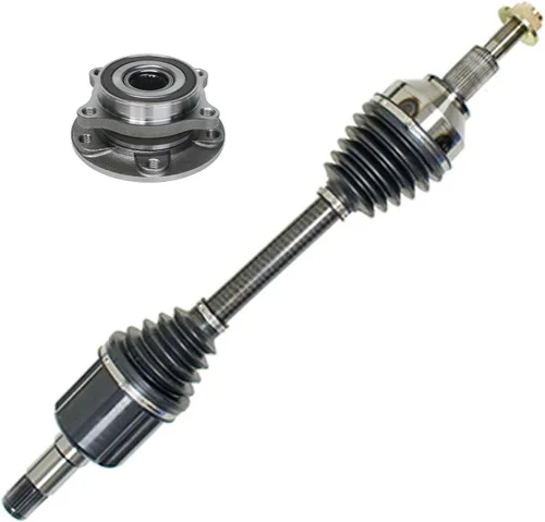 Vista 182 de Detroit Axle - 2 ejes CV delanteros para Chevy Silverado 1500 2007-2018, GMC Sierra Suburban Yukon XL 1500 Avalanche Cheyenne Cadillac Escalade ESV