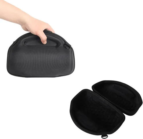 Vista 2 de Estuche de transporte de viaje rígido Bolsa de almacenamiento para JBL Charge 6 Altavoz portátil (negro)