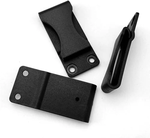 Vista 3 de Paquete de 2 clips de funda de 2.1 pulgadas para pistola de funda universal Kydex, clips tácticos para cinturón para fundas