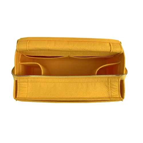 Vista 7 de Bag Organizer for Dior Book Tote Medium [Fixed Zipper Top Cover] - Premium Felt (Handmade/20 Colors)