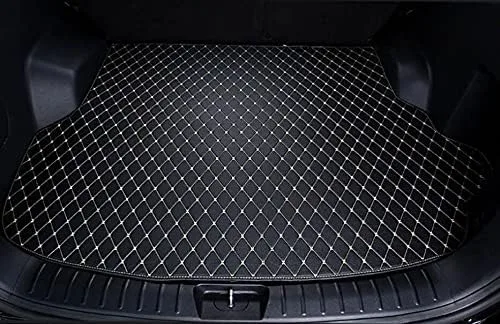 Vista 11 de Alfombrillas de carga personalizadas para el 95% de los modelos de automóvil, alfombrillas para maletero de automóvil para todo tipo de clima Beige