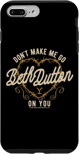 Vista 12 de Funda para iPhone 16 Yellowstone San Valentín Don't Make Me Go Beth Dutton