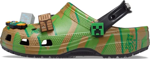 Vista 7 de Crocs Unisex-Adult Classic Minecraft Clog