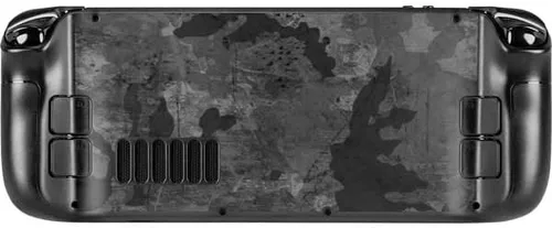 Vista 3 de Skinit Calcomanía para juegos compatible con la computadora de juegos de mano Steam Deck diseñada originalmente con diseño de camuflaje digital