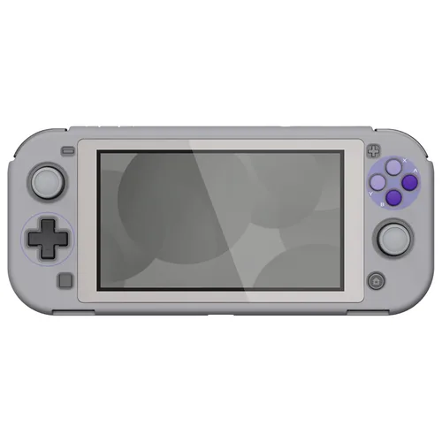 Vista 6 de eXtremeRate PlayVital Classics - Funda protectora estilo SNES para Nintendo Switch Lite, tapa dura para Nintendo Switch Lite Protector de pantalla