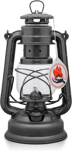 Vista 22 de FEUERHAND Linterna 276-2 Hecha en Alemania Gris nórdico (Nordic Grey) para acampada al aire libre