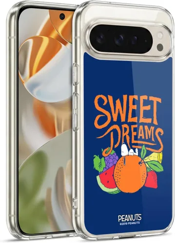 Vista 28 de Head Case Designs Officially Licensed Peanuts Charlie and Snoopy Naturally Sweet Gel Case [Military Grade Protection] Compatible with Google Pixel 8