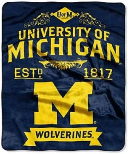 Vista 131 de Northwest NCAA Unisex-Adult Raschel Throw Blanket