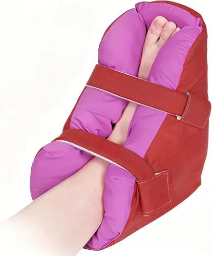 Vista 9 de Protector de talón de espuma extra largo para úlceras por presión, almohada de pie para pacientes postrados en cama, almohada de tobillo para dolor
