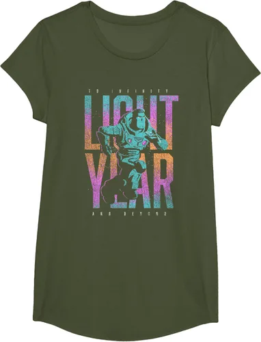 Vista 48 de Disney Pixar Lightyear Buzz Lightyear To Infinity And Beyond Camiseta, Negro