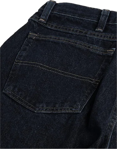 Vista 6 de Wrangler Authentics - Pantalones de mezclilla clásicos de 5 bolsillos, ajuste regular, para hombre de algodón