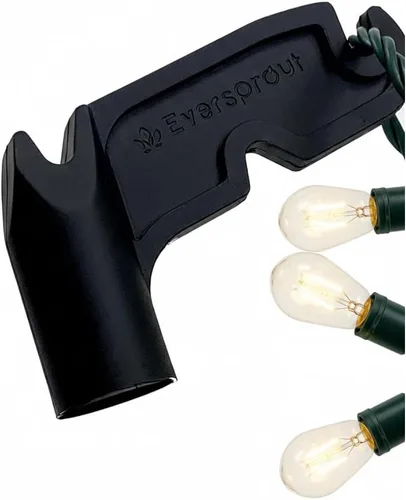 Vista 7 de EVERSPROUT Alcance de 30 pies Gancho de utilidad de 7 a 24 pies con poste de extensión Instalación y colgado de luces navideñas/de cadena
