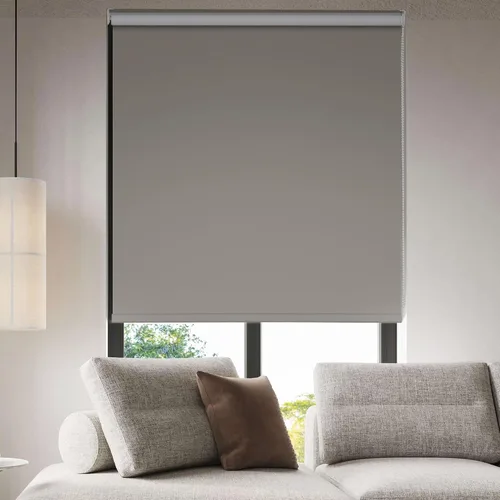 Vista 2 de Boolegon Persianas enrollables opacas para ventana, persianas enrollables personalizadas con protección UV, aislamiento térmico, persianas