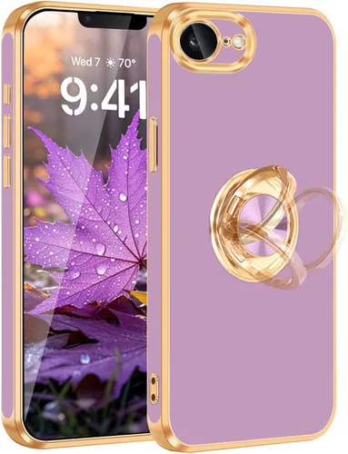 Vista 50 de Fingic Funda para iPhone 11, Funda para iPhone 11 con Soporte de Anillo [Soporte de Anillo Giratorio de 360° Base Magnética]