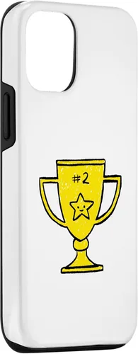 Vista 3 de Funda con estampado de trofeos para iPhone 14 2nd Place