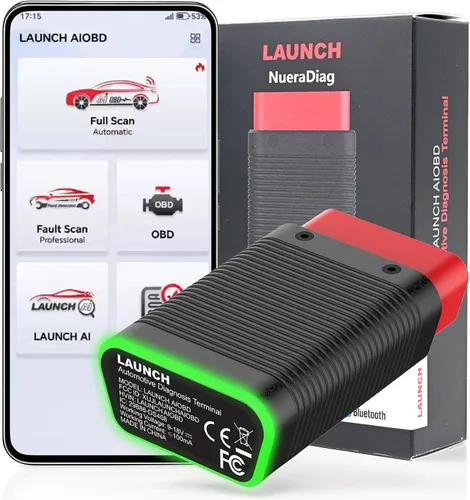 Vista 8 de LAUNCH AIOBD Bluetooth OBD2 escáner - Diagnóstico completo del sistema, IA explica fallas simplemente, estimaciones de piezas/mano de obra/costos