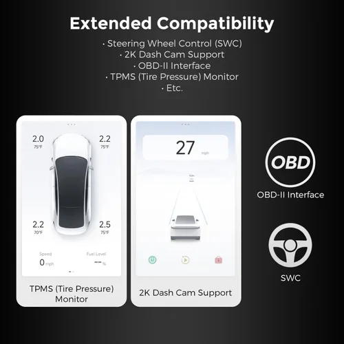 Vista 9 de DUDUAUTO DUDU3 - Radio de coche para BMW X3 E83 2004-2012 actualización estéreo de 8 núcleos 4 GB+64 GB 9 pulgadas Carplay y Android Auto unidad