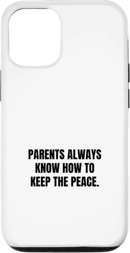 Vista 25 de iPhone XR Parents always know how to keep the peace. Case