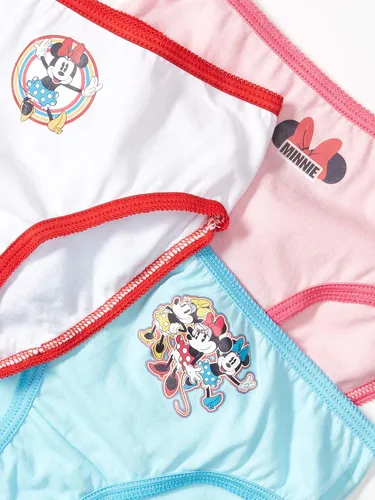 Vista 3 de Disney Girls' Minnie Mouse Underwear Multipacks