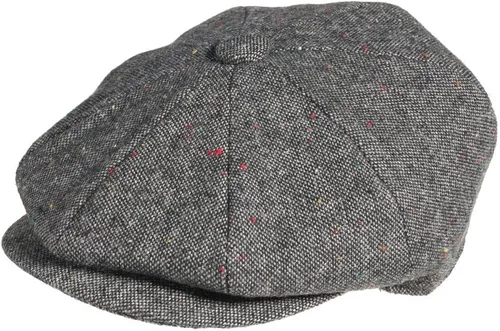 Vista 17 de Peaky Blinders Gorra plana de lana estilo Newsboy de 8 piezas para hombre