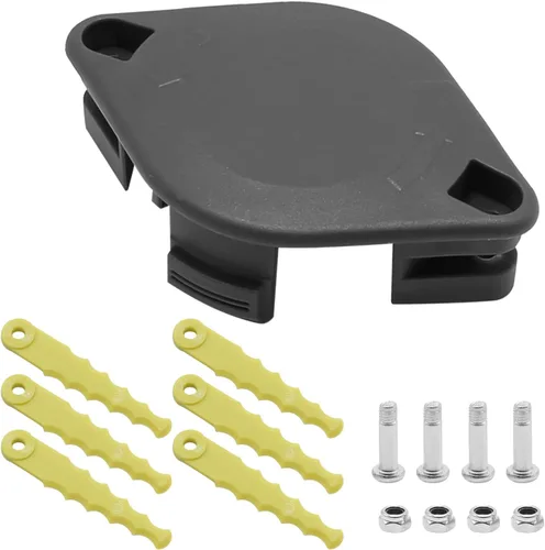 Vista 6 de Cabezal de cuchilla para herbívora, kit de cabezal de corte de hierba, repuesto para Ryobi 18 V, 24 V y 40 V RY40210 RY40210A