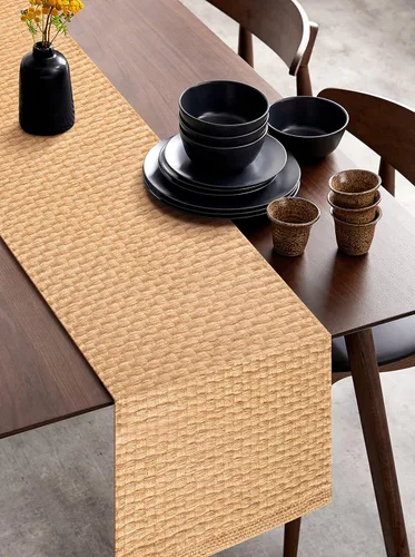 Vista 12 de Lightnpro - Platos redondos de madera de acacia, platos para aperitivos, mesa central, platos de servicio para ensalada, sándwiches, hamburguesas