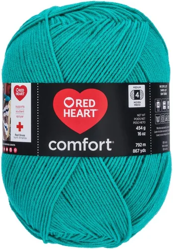 Vista 31 de RED HEART Hilo Comfort Shimmers, ópalo blanco