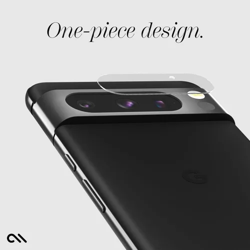 Vista 4 de Case-Mate Protector de lente de cámara para Google Pixel 8 Pro, vidrio templado de doble capa 9H, materiales duraderos antiarañazos y antiroturas