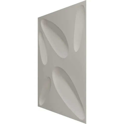 Vista 4 de Ekena Millwork 19 5/8 pulgadas de ancho x 19 5/8 pulgadas de alto, pétalo EnduraWall decorativo 3D, cobre envejecido (cubre 2.67 pies cuadrados).
