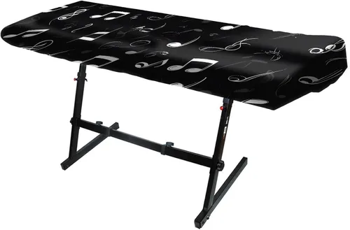 Vista 9 de Nuxovilar Funda para piano negro dorado leche seda 88 teclas WP99303