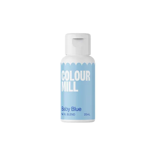 Vista 22 de Colour Mill Colorante para alimentos a base de aceite, 20 mililitros. Cada uno de 6 colores: Baby Blue, Navy, Royal, Sky Blue, Teal y Tiffany