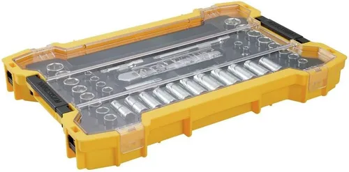 Vista 2 de DEWALT Juego de enchufes con bandeja Toughsystem, 3/8 pulg., juego de 37 piezas (DWMT45400)