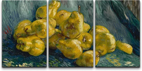 Vista 103 de wall26 Lienzo enmarcado para pared, juego de arte con flores de almendra de Vincent Van Gogh, naturaleza, ilustraciones de área silvestre, bellas