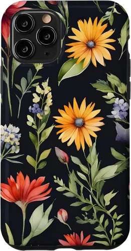 Vista 29 de iPhone 16 Bouquet Acuarela Flores Acuarela Floral Botánico Case