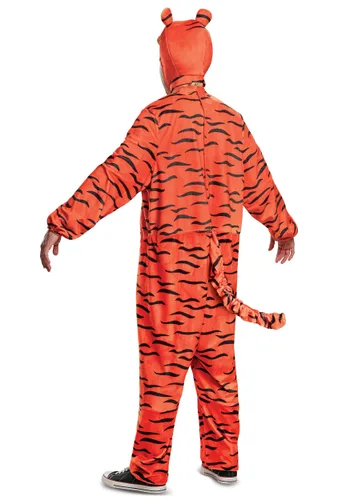 Vista 7 de Disfraz Deluxe de Tigger de Winnie the Pooh para Adultos Multicolor