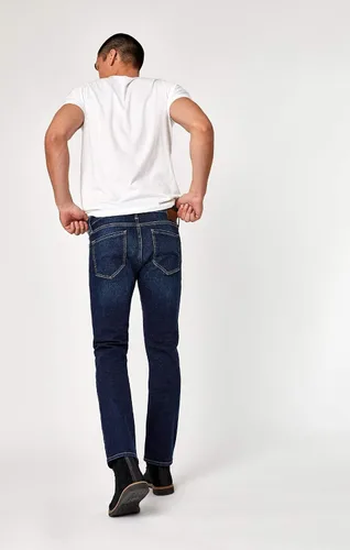 Vista 2 de Mavi Jeans de pierna recta de tiro regular Zach para hombre