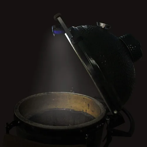 Vista 7 de Dracarys Luz LED para parrilla Big Green Egg - 24 lámparas LED azul ultrabrillantes para barbacoa con interruptor