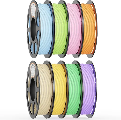 Vista 37 de Paquete de filamento PLA de 0.069 pulgadas, 8 colores vibrantes, apto para Pla Bundle-250gx8-112020006