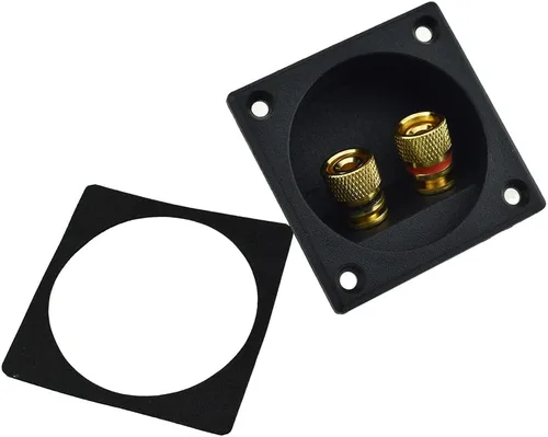 Vista 7 de Hahiyo Caja de altavoz redonda de 2.953 in de diámetro Soporte de copa de terminal de presión de sonido más alta Menos resonancia Conecte