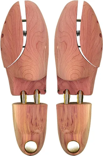 Vista 5 de Kaps Hand-Made 100% Cedar Wood Shoe Trees, Aromatic Refreshing Moisture Absorption, Wood From US, For Men And Women Boots