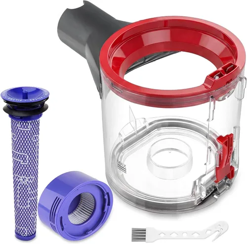 Vista 13 de Lemige V11 V15 filtro de vacío contenedor de polvo de repuesto para Dyson