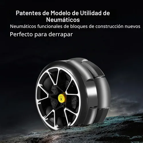Vista 3 de OWNONE 1 Kits de Construcción de Súper Autos - con Ruedas de Deriva Fáciles, Función de Control Remoto, Puertas Eléctricas de Ala de Gaviota - Juego