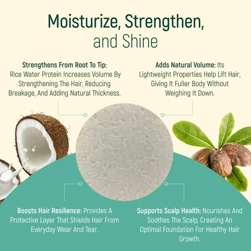 Vista 8 de Jabón para el cabello con efecto barra de champú sólido y acondicionador, barras de champú 100% orgánicas para cabello con todos los aceites